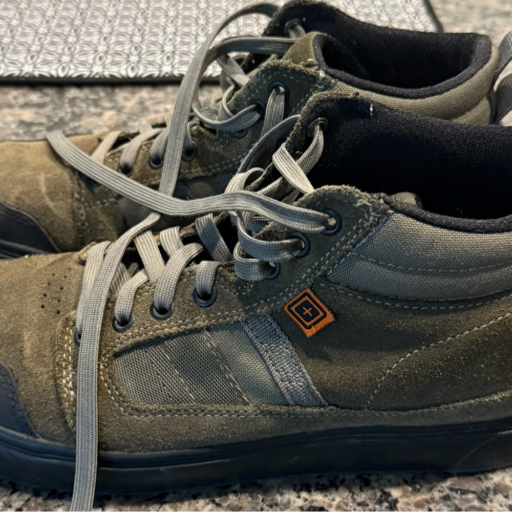 5.11 Tactical Men's Sneakers in Olive and Black